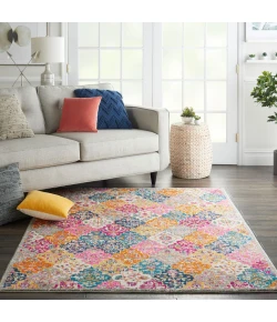 Nourison Home Passion PSN21 Multicolor 3 ft. 9 in. X 5 ft. 9 in. Area Rug
