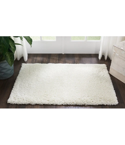 Nourison Malibu Shag Area Rug MSG01-Ivory