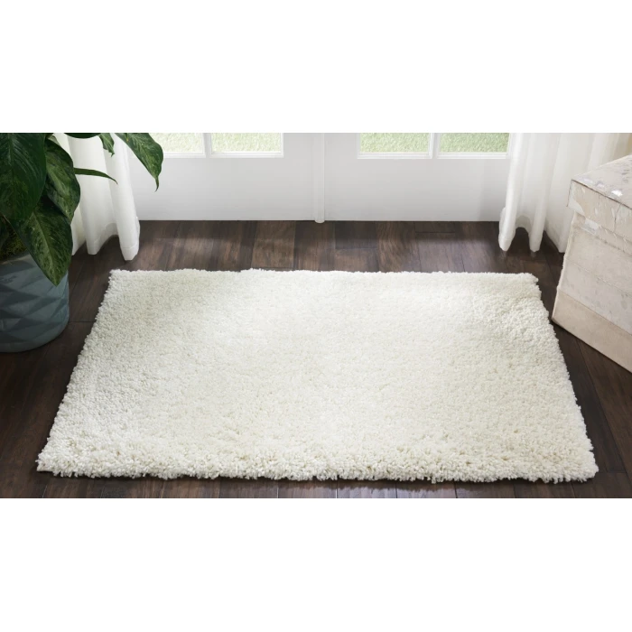 Nourison Malibu Shag Area Rug MSG01-Ivory