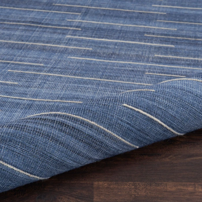 Nourison Interweave Navy IWV01 2 ft. X 3 ft. Rect. Rug