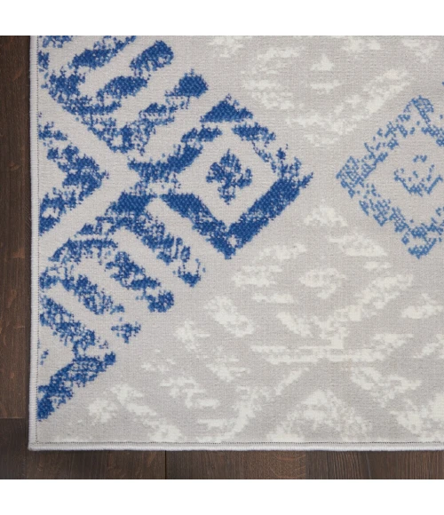 Nourison Whimsicle Area Rug WHS18-Grey Blue