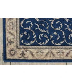Nourison Home Somerset ST02 Navy 7 ft. 9 in. X 10 ft. 10 in. Area Rug