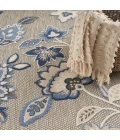 Nourison Aloha Area Rug ALH31 Blue Grey