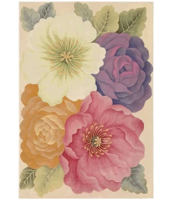 Nourison Home Tropics TS10 Multicolor 8 ft. X 11 ft. Area Rug