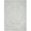 Nourison Home Astra Machine Washable ASW12 Grey 4 ft. X 6 ft. Area Rug