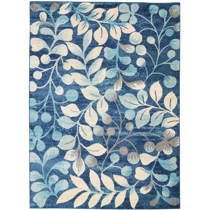 Nourison Tranquil Area Rug TRA03-Navy