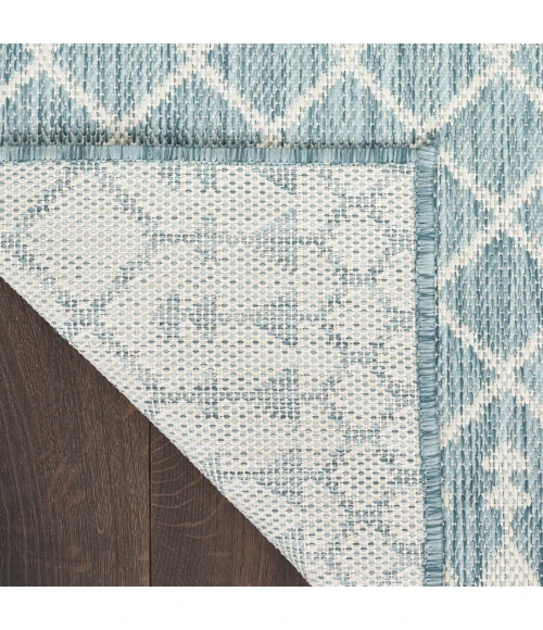Nourison Positano Aqua POS02 12ft. x 15ft. Rect. Rug
