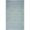 Nourison Home Washable Essentials WAE01 Aqua 5 ft. 3 in. X 7 ft. 3 in. Area Rug