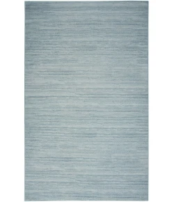 Nourison Home Washable Essentials WAE01 Aqua 5 ft. 3 in. X 7 ft. 3 in. Area Rug