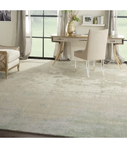 Nourison Home Twilight TWI06 Ivory Green 12 ft. X 15 ft. Area Rug