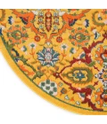 Nourison Allur Area Rug ALR03 Yellow Multicolor