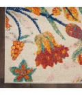 Nourison Allur Area Rug ALR09-Ivory Multicolor