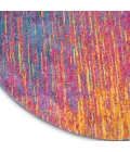 Nourison Passion Round Area Rug PSN09-Multicolor