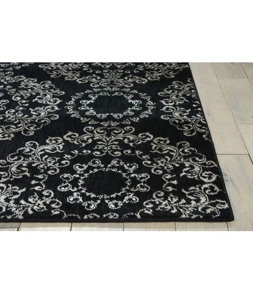 Nourison Home Tranquility Black TNQ03 5ft.3in. x 7ft.5in. Rect. Rug