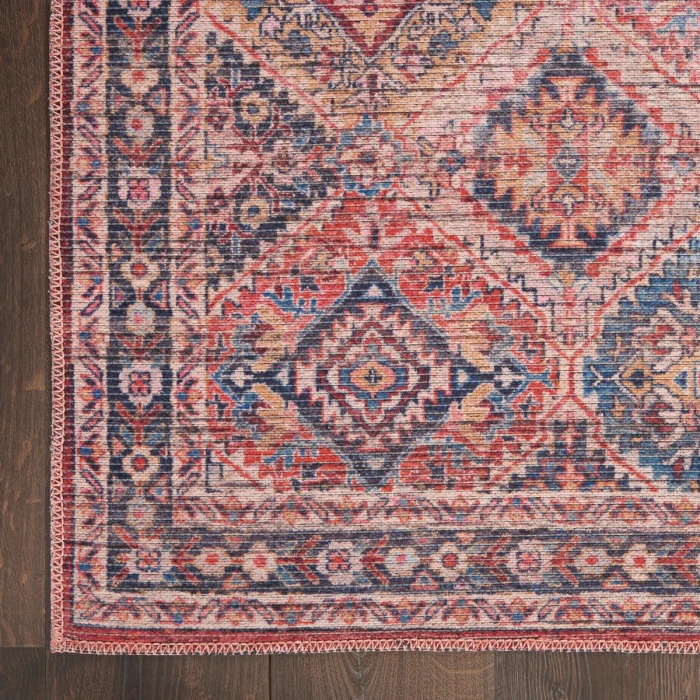 Nicole Curtis Machine Washable Series 1 Area Rug SR103 Multicolor 8' x 10'