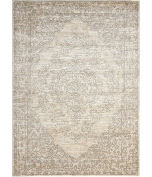 Nourison Euphoria Round Area Rug EUP04-Bone