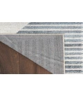 Nourison Astra Machine Washable Ivory Blue ASW03 2 ft. X 6 ft. Rectangle Rug