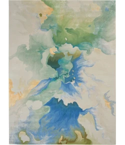 Nourison Home Prismatic PRS16 Seafoam 8 ft. 6 in. X 11 ft. 6 in. Area Rug