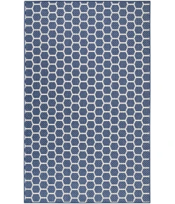 Nourison Home Twist Reversible TWS01 Navy 6 ft. X 9 ft. Area Rug