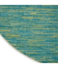Nourison Essentials Blue Green Area Rug NRE01-Blue Green