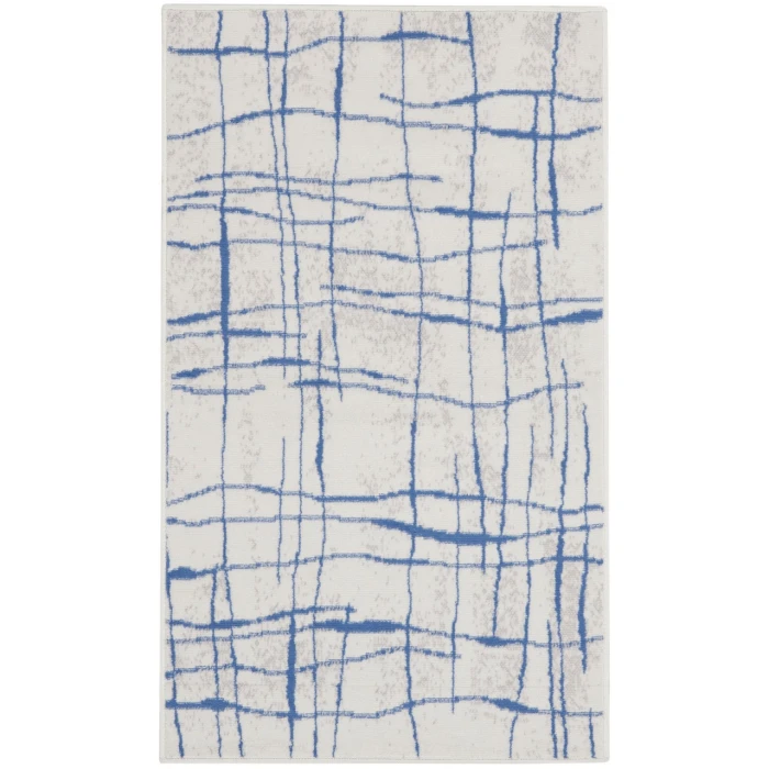 Nourison Whimsicle Area Rug WHS09-Ivory Blue
