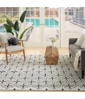 Nourison Home Nourison Essentials Ivory Black NRE04 6 ft. X 9 ft. Rectangle Rug