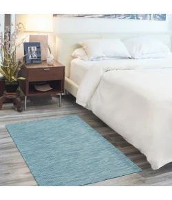 Nourison Home Positano POS01 Aqua 3 ft. X 5 ft. Area Rug