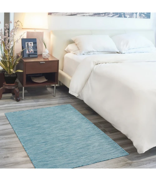 Nourison Positano Area Rug POS01 Aqua 3' x 5'