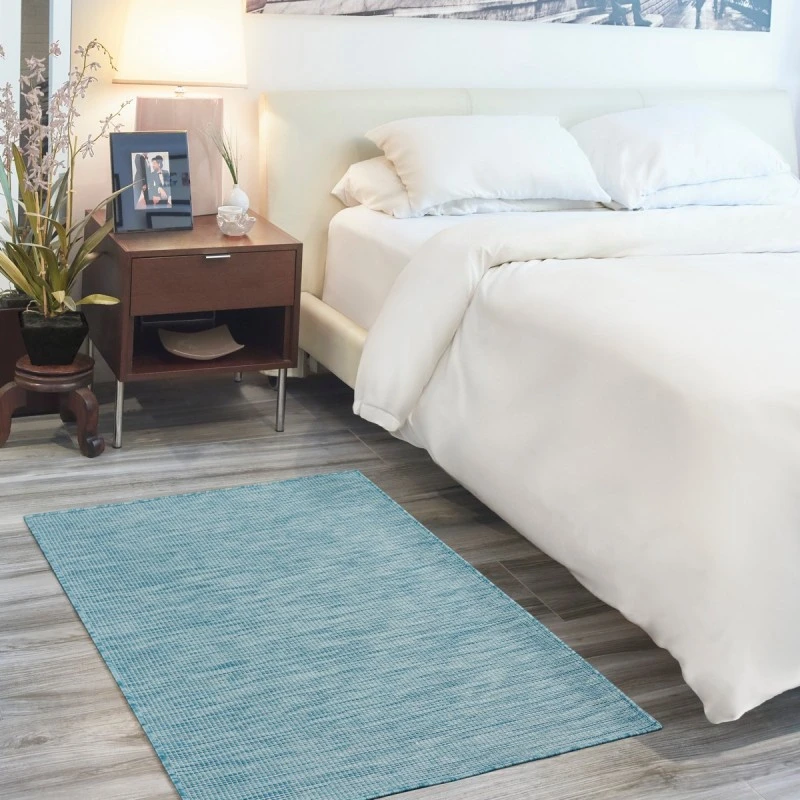 Nourison Positano Area Rug POS01 Aqua 3' x 5'