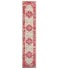 Nourison Passion Runner Area Rug PSN03-Ivory/Fuchsia