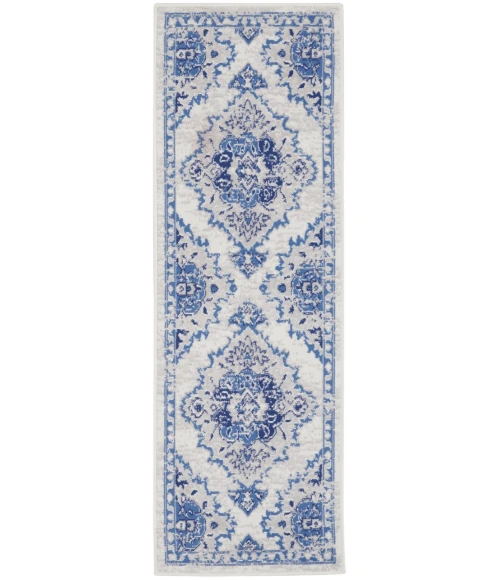 Nourison Whimsicle Area Rug WHS14-Ivory Blue
