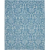 Nourison Home Jubilant JUB09 Blue 7 ft. 10 in. X 9 ft. 10 in. Area Rug