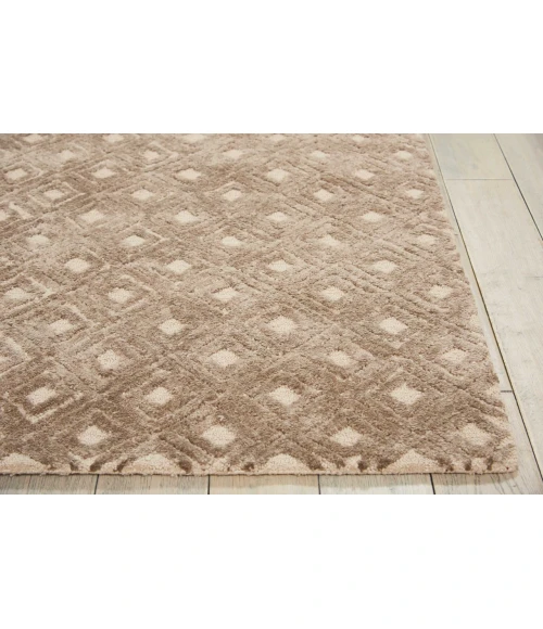 Nourison Home Deco Mod Taupe 46358 3ft.9in. x 5ft.9in. Rect. Rug