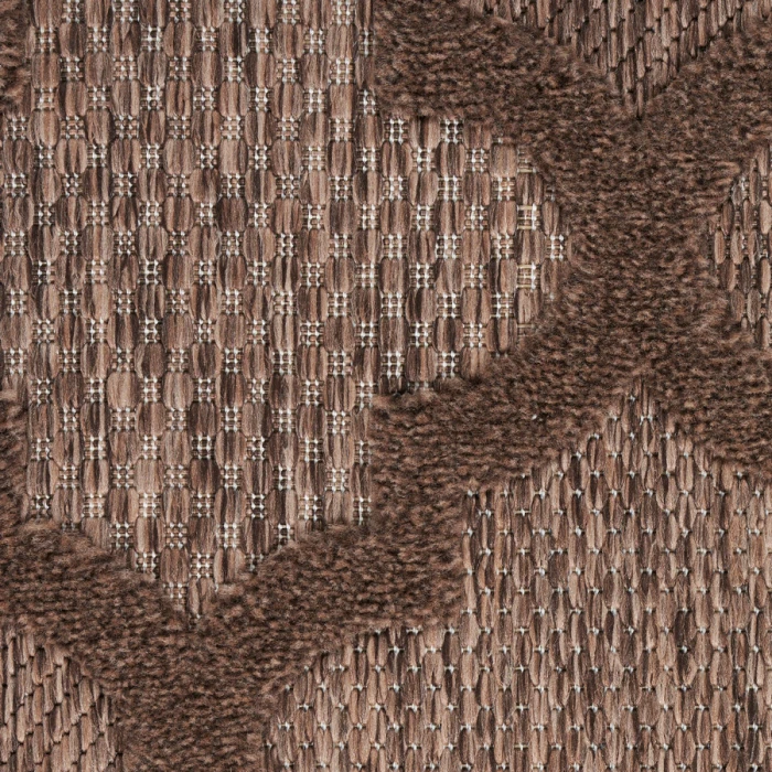 Nourison Home Easy Care Brown NES01 2 ft. X 6 ft. Rectangle Rug