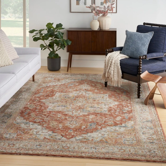 Nourison Sahar Ivory Multicolor SHR06 9 ft. X 13 ft. Rect. Rug