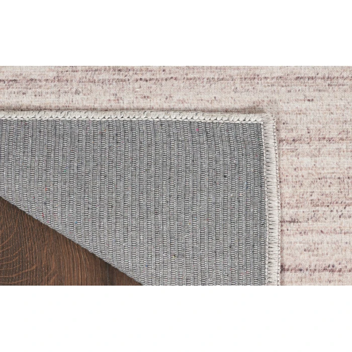 Nourison Washable Essentials Ivory Mocha WAE01 4 ft. X 6 ft. Rectangle Rug