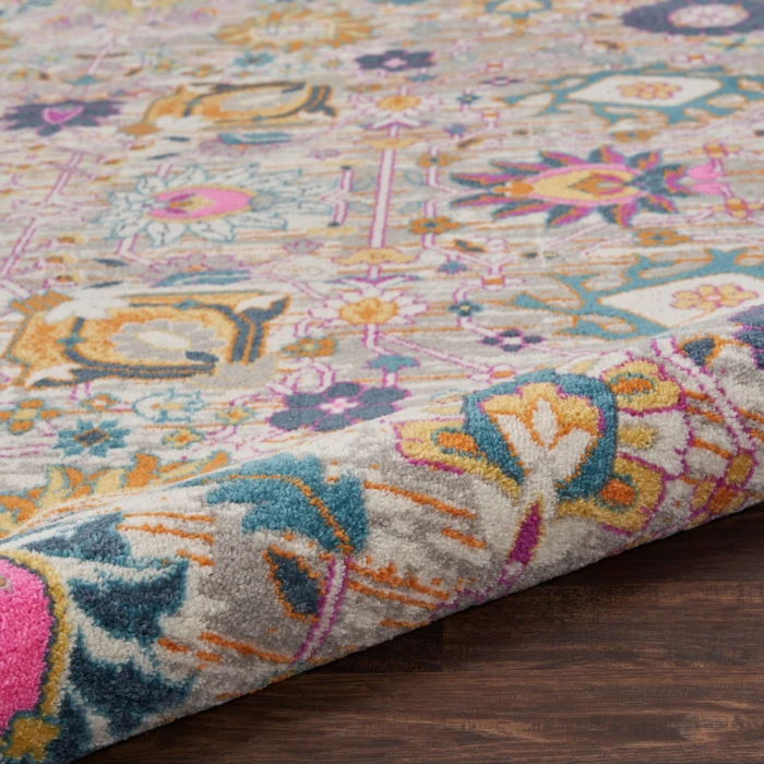 Nourison Passion Area Rug PSN01 Silver