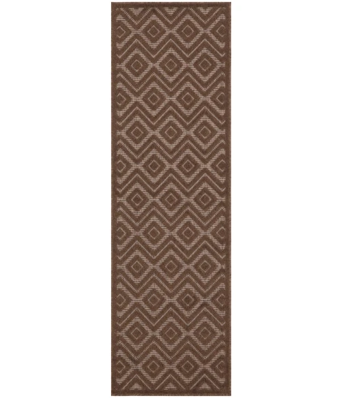 Nourison Home Versatile Brown NRV01 2 ft. 2 in. X 7 ft. 6 Rectangle Rug