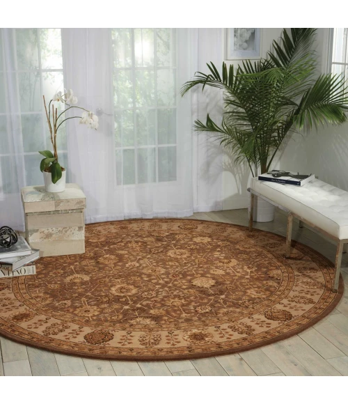 Nourison Home Nourison 3000 Taupe 3102 8ft. x Round Round Rug