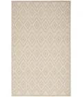 Nourison Versatile Cream NRV01 8 ft. X 10 ft. Rectangle Rug