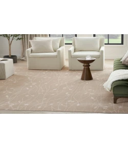 Nourison Home Grafix GRF15 Beige 7 ft. 10 in. X 9 ft. 10 in. Area Rug