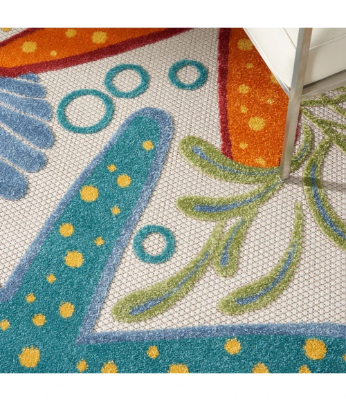 Nourison Aloha Area Rug ALH24-Multicolor