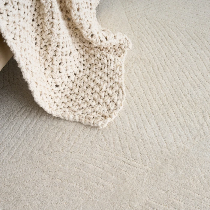DKNY Pure Patterns Ivory PRN01 9 ft. X 12 ft. Rect. Rug