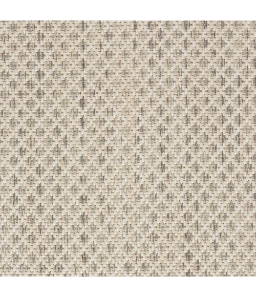 Nourison Courtyard Area Rug COU01 Ivory Silver 2' x 3'