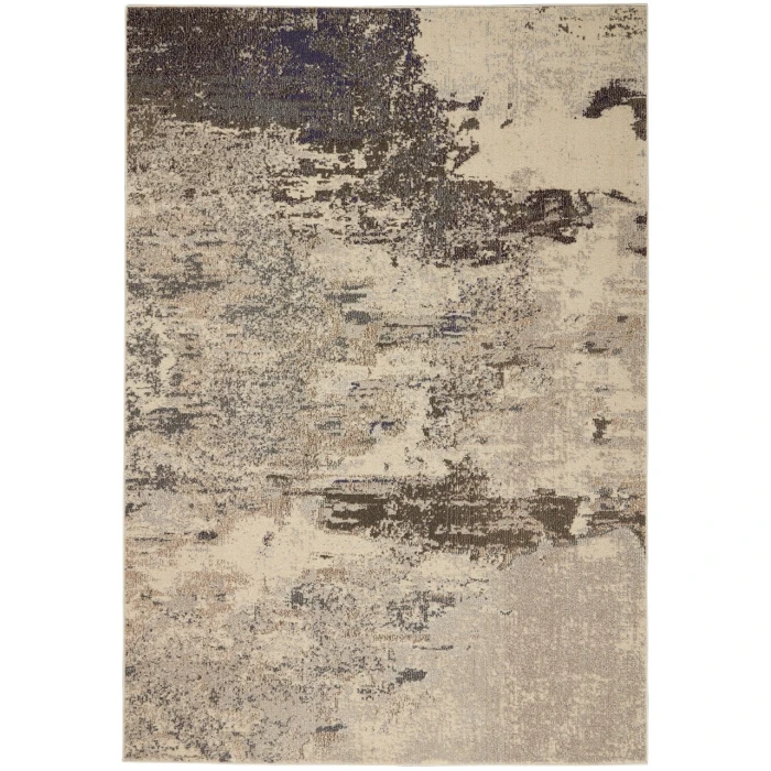 Nourison Celestial Area Rug CES02-Ivory/Grey