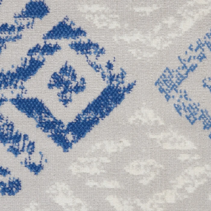 Nourison Whimsicle Area Rug WHS18-Grey Blue