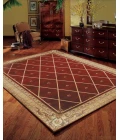 Nourison Home Ashton House Red AS03 2ft. x 2ft.9in. Rect. Rug