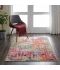 Nourison Celestial Area Rug CES13-Pink/Multicolor