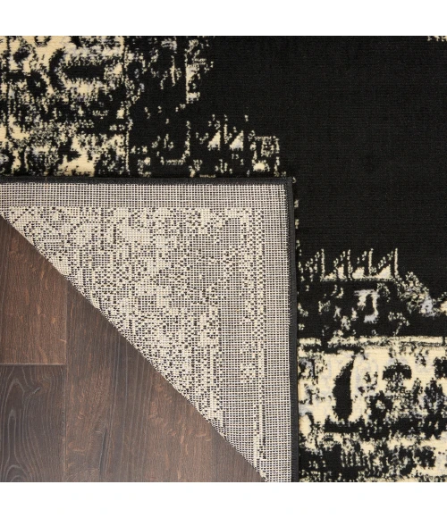 Nourison Grafix Area Rug GRF14 Black