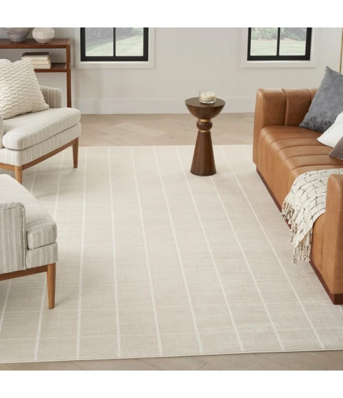 Nourison Serenity Home Ivory SRH05 10 ft. X 14 ft. Rect. Rug